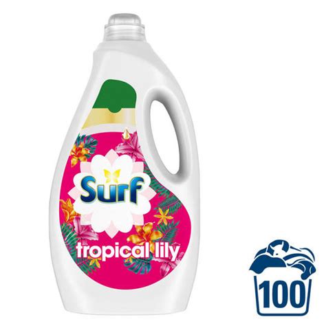 Surf Tropical Lily Concentrated Liquid Laundry Detergent 100 Washes £