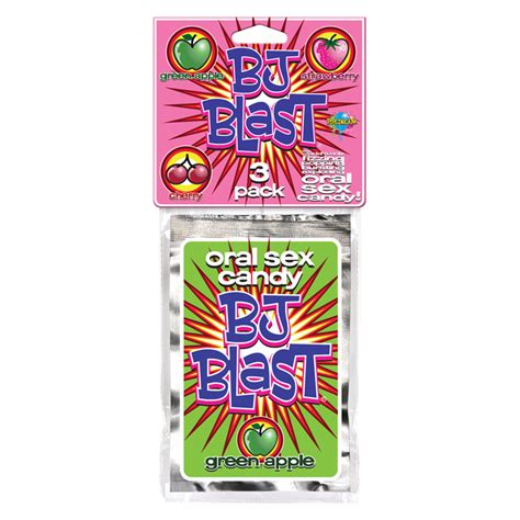 Bj Blast Oral Sex Candy 1 Each Strawberry Cherry And Apple