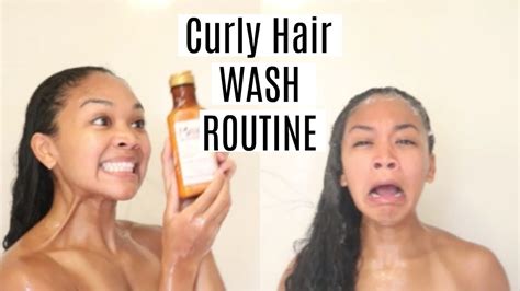 If you want to donate to me, do not donate on youtube, they will take all the money. My Curly Hair Wash Routine | In the Shower - YouTube