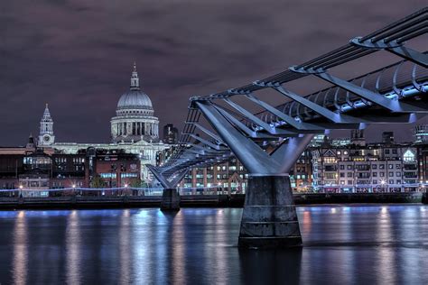 Millennium Bridge London Photograph By Joana Kruse