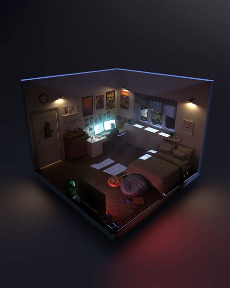 Cubed Rooms On Behance