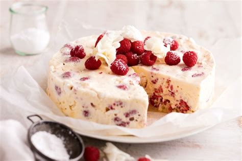 You can get away with little mini bars. Low-fat Berry And Meringue Ice-cream Cake Recipe - Taste ...