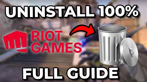 How To Completely Uninstall Riot Games Client Full Guide YouTube