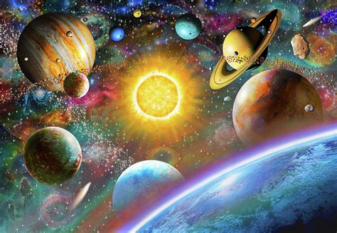 Outer Space Drawing By Mgl Meiklejohn Graphics Licensing Pixels