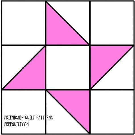 Friendship Star Quilt Pattern To Print Star Quilt Patterns Barn