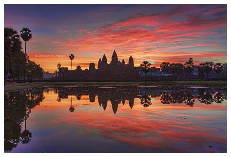 Sunrise At Angkor Wat Angkor Angkor Wat Sunrise