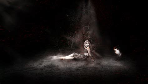 Create A Mysterious Dark Horror Scene With Crack Brushset In Photoshop