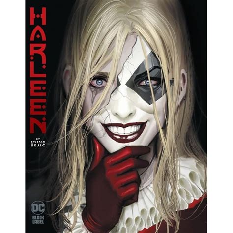 Harley Quinn Black White Redder 1 Cover B Variant Stanley Artgerm Lau