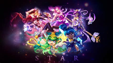Star Guardian Poppy Lulu Jinx Lux And Janna Wallpapers And Fan Arts League Of Legends Lol Stats