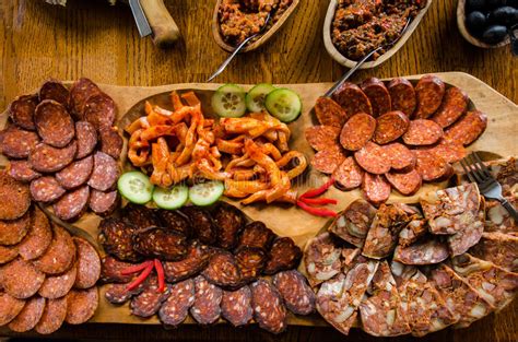 Meat and Appetizers Platter Stock Image - Image of meal, brunch: 51521709