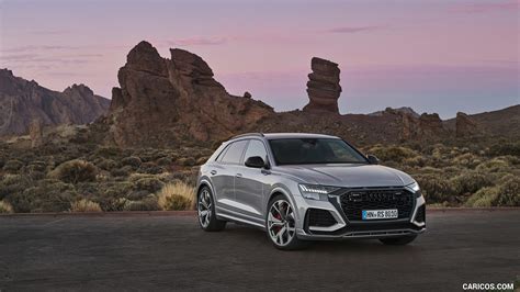 2020 Audi Rs Q8 Color Florett Silver Front Three Quarter Caricos