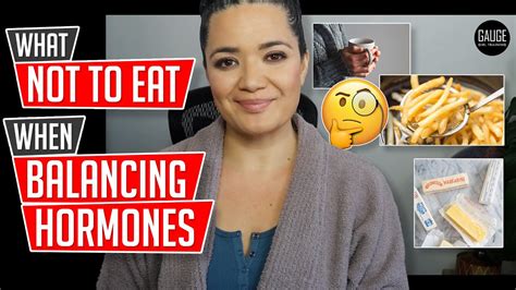 What Not To Eat When Balancing Hormones │ Gauge Girl Training Youtube