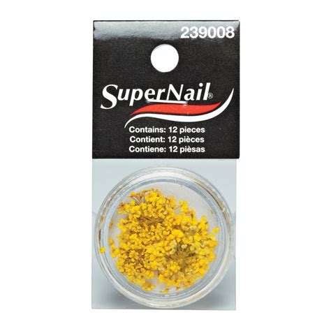 Supernail Nail Art Yellow Burst 12 Count Everything Else