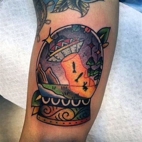 Check spelling or type a new query. 50 Crystal Ball Tattoo Designs For Men - Fortune Teller Ink Ideas