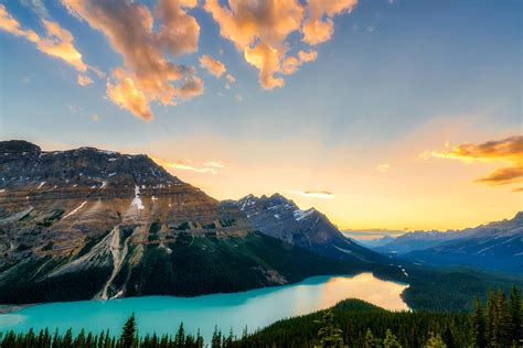 D´ardenne Photography Peyto Lake Sunset