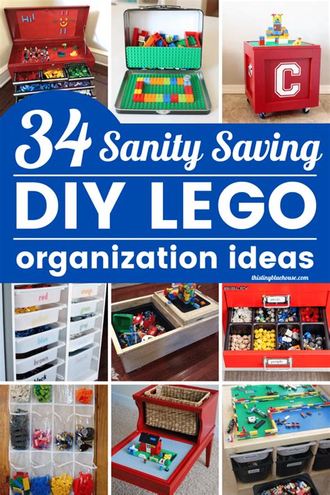 30 Best Diy Lego Storage Ideas You Need To Know About This Tiny Blue