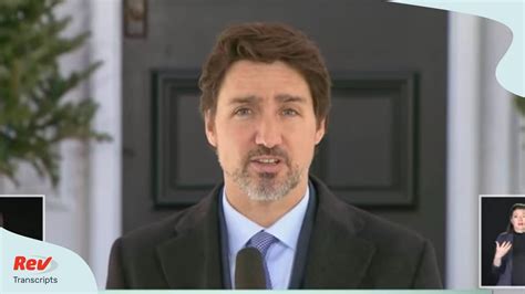 Justin Trudeau Canada COVID Press Conference Transcript April Rev Blog