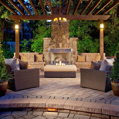 House Ideas Open Concept Cocinasalacomedor Outdoor Fireplace
