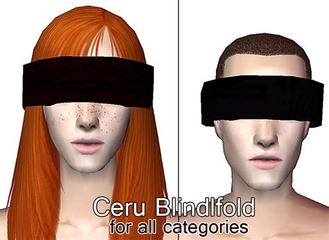 Sims Influence Ceru Blindfold Acc For All Categories