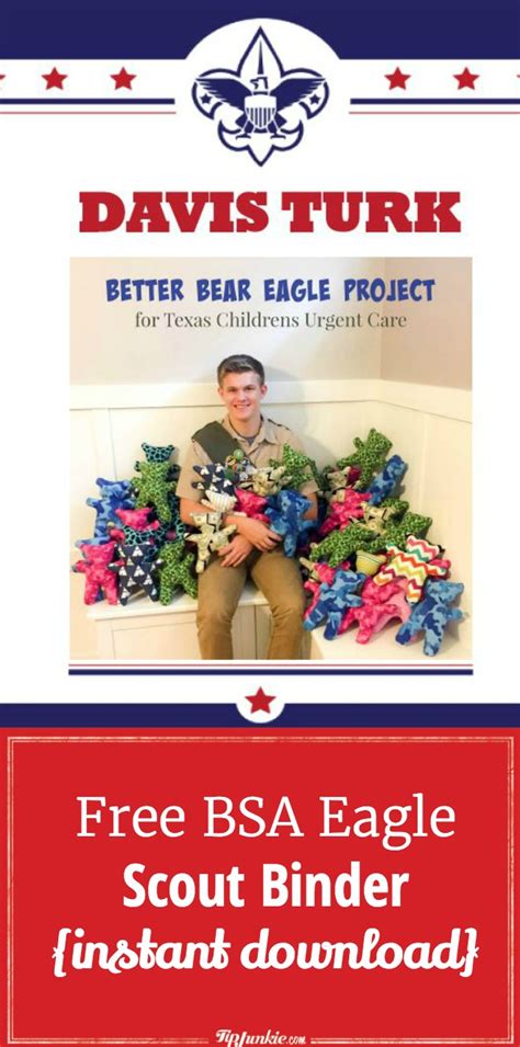 > eagle scout ceremony programs templates. Free BSA Eagle Scout Binder {instant download} | Tip Junkie