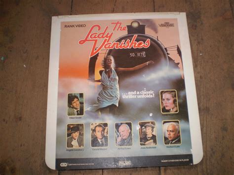 Rare Vintage Video Disc,The Lady Vanishes,Cybill Shepherd - The Garden Room