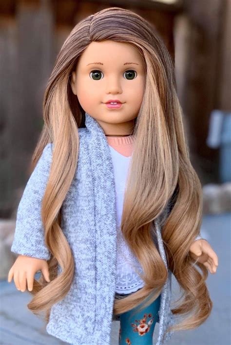 11 Custom Doll Wig Fits American Girl Dolls Journey Etsy