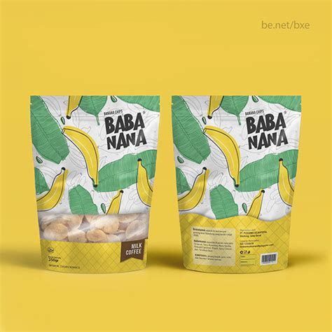 Babanana Banana Chips Packaging On Student Show