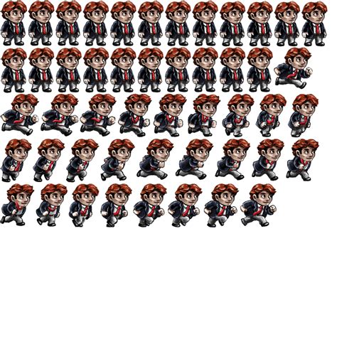 Braid Sprite Sheet Pixel Art Characters Animation 2d Animation