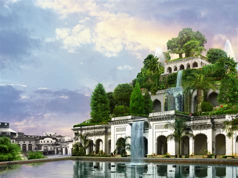 The Hanging Gardens Of Babylon Behance