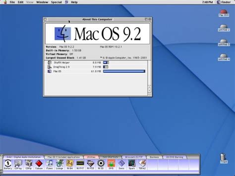 Browse Dozens Of Retro Classic Mac Os Screen Shots From 1984 To 1999