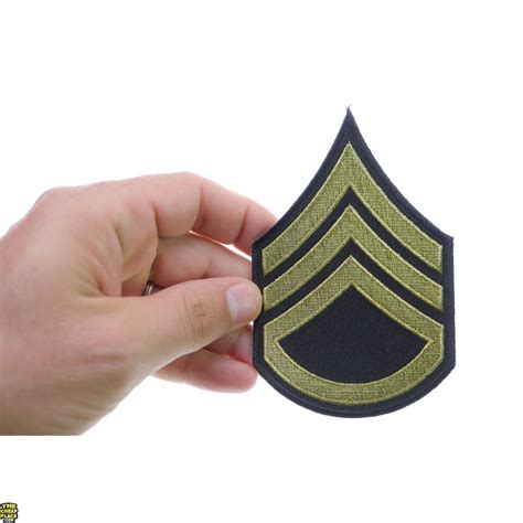 Staff Sergeant Iron On Patch Thecheapplace