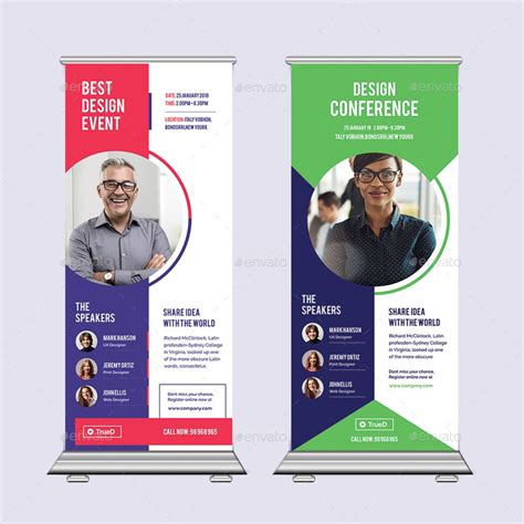 Conference And Event Roll Up Banners Rollup Banner Banner Conference