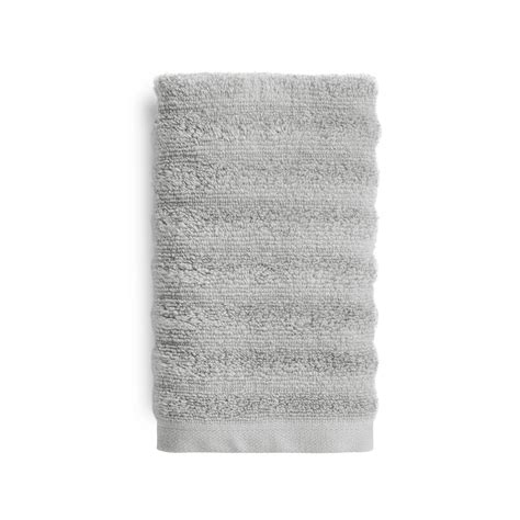 Performance Textured Hand Towel X Soft Silver Mainstays