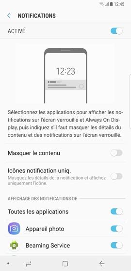 Comment Modifier Les Notifications Sur Lécran De Verrouillage De Mon