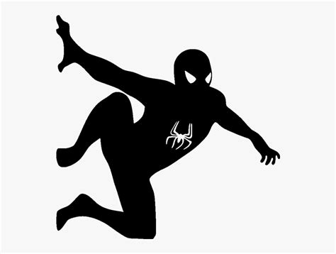 Spiderman Silhouette Free Transparent Clipart Clipartkey