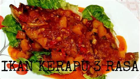 The description of resepi siakap 3 rasa. Ikan kerapu 3 rasa | resepi - YouTube