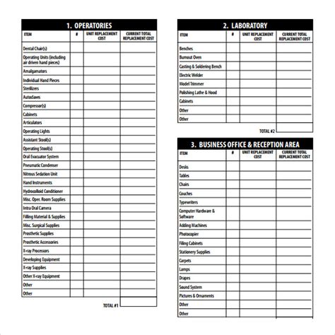 Free 11 Supply Inventory Templates In Pdf Excel