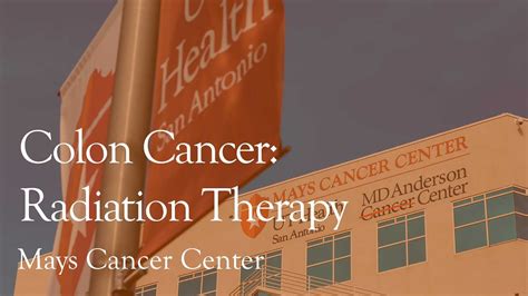 radiation therapy for rectal cancer youtube