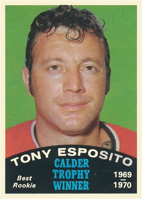 The following season, tony esposito was claimed on waivers by chicago. hk19701_OPeeChee__247 (With images) | Calder trophy ...