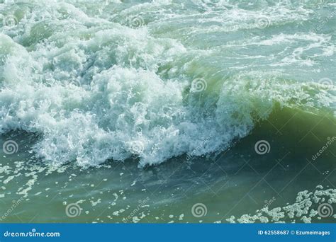 Colorful Ocean Waves Stock Image Image Of Green Abstract 62558687