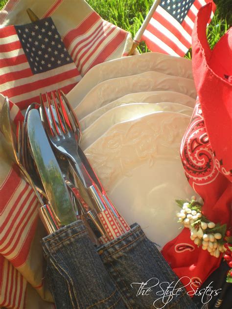 4th of july place setting. Great 4th of July Table Settings