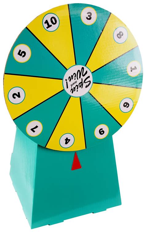 Cash dazzle offers a wide variety of games. Cardboard Prize Wheel | Pop Up Office Game