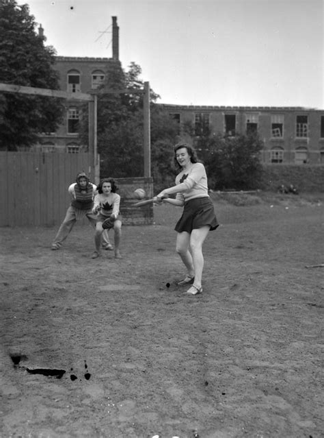 Baseball Game Between Women From The Eager Beavers And O Flickr