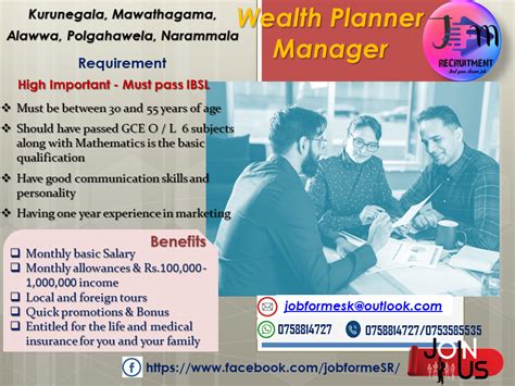 Explore all 404.000+ current jobs in united kingdom and abroad. Wealth Planner Manager 2021