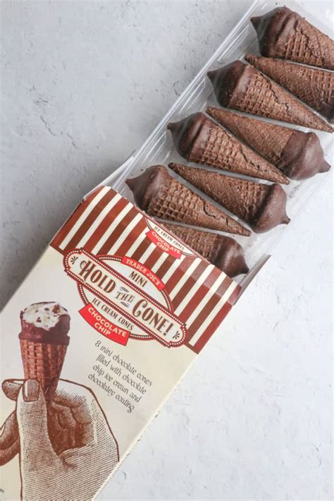 He states his intention to throw the game in the trash. Trader Joe's Mini Hold the Cone Chocolate Chip Ice Cream ...