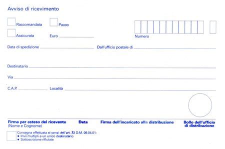 Come spedire una raccomandata con ricevuta di ritorno online. Raccomandate: basta una firma qualsiasi sull'avviso di ...
