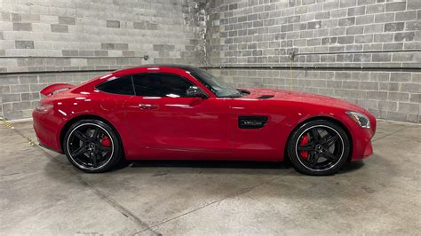 2017 Mercedes Benz Amg Gt S 7937 Miles Mars Red 2dr Amg 4 0l Twin Turbo V8 503h Used Mercedes