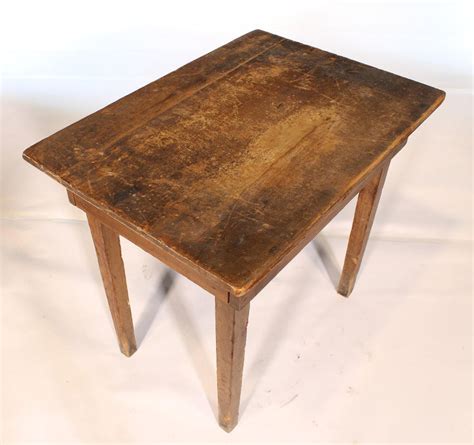 Check spelling or type a new query. Primitive / Country Style Wooden School Desk / Table at ...