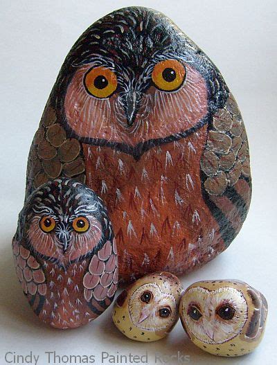 Painting Rock And Stone Animals Nativity Sets And More Rock