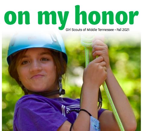 On My Honor Fall 2021 Girl Scouts Of Middle Tn